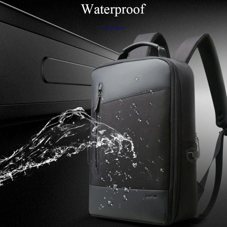 Bopai 851-009911 Business Anti-theft Waterproof Large Capacity Double Shoulder Bag,with USB Charg...