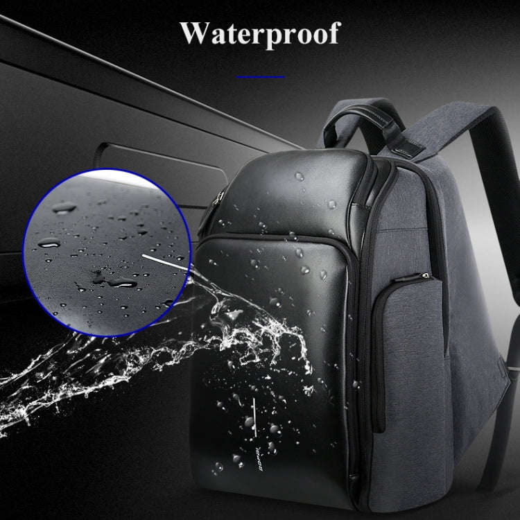 Bopai 851-010128 Business Anti-theft Waterproof Large Capacity Double Shoulder Bag,with USB Charg...