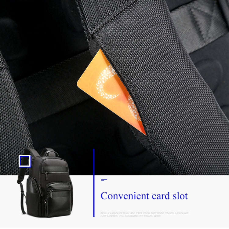 Bopai 851-014211 Business Anti-theft Waterproof Three-layer Large Capacity Double Shoulder Bag,wi...
