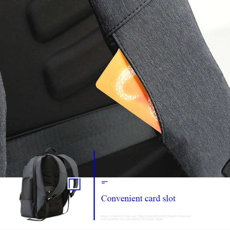 Bopai 851-014518 Business Waterproof Three-layer Large Capacity Double Shoulder Bag,with USB Char...