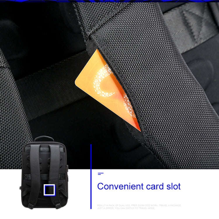 Bopai 61-07311 Large Capacity Anti-theft Waterproof Backpack Laptop Tablet Bag for 15.6 inch and ...