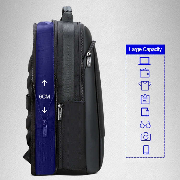 Bopai 61-07311 Large Capacity Anti-theft Waterproof Backpack Laptop Tablet Bag for 15.6 inch and ...