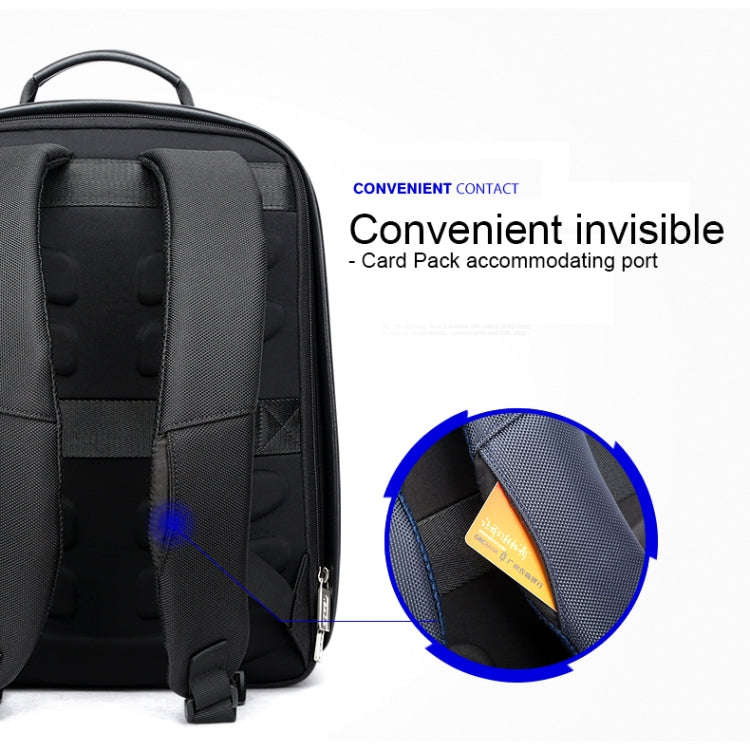 Bopai 751-006431 Business Waterproof Anti-theft Large Capacity Double Shoulder Bag,with USB Charg...
