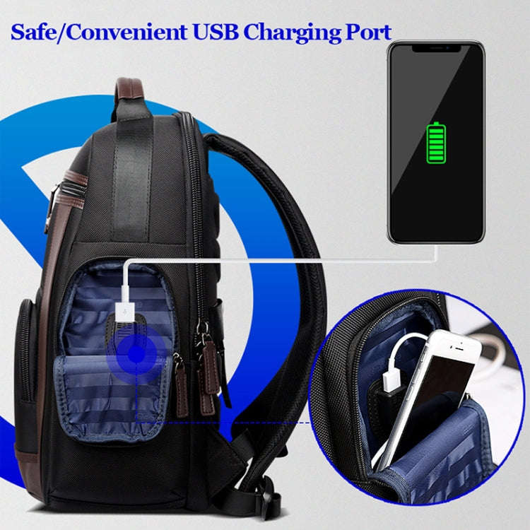 Bopai 851-008821 Outdoor Breathable Waterproof Anti-theft Large Capacity Double Shoulder Bag,with...