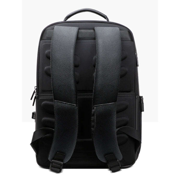 Bopai 851-023911 Top-grain Leather Business Breathable Anti-theft Man Backpack, Size: 28x18x42cm(...