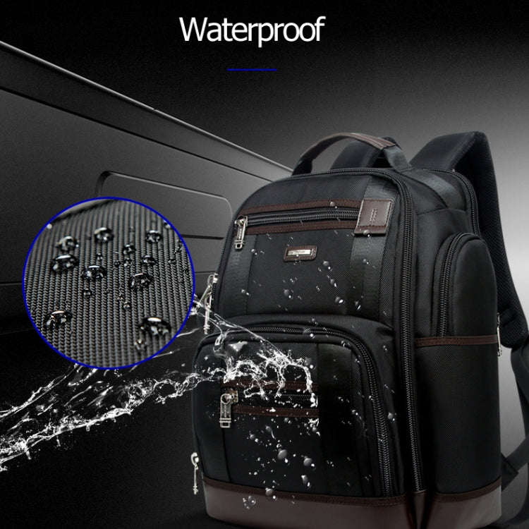 Bopai 11-85301 15.6 inch Large Capacity Multi-layer Zipper Bag Design Breathable Laptop Backpack,...