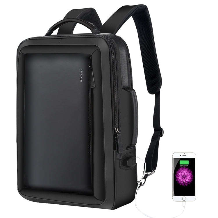 Bopai 751-006551 Large Capacity Business Casual Breathable Laptop Backpack with External USB Inte...