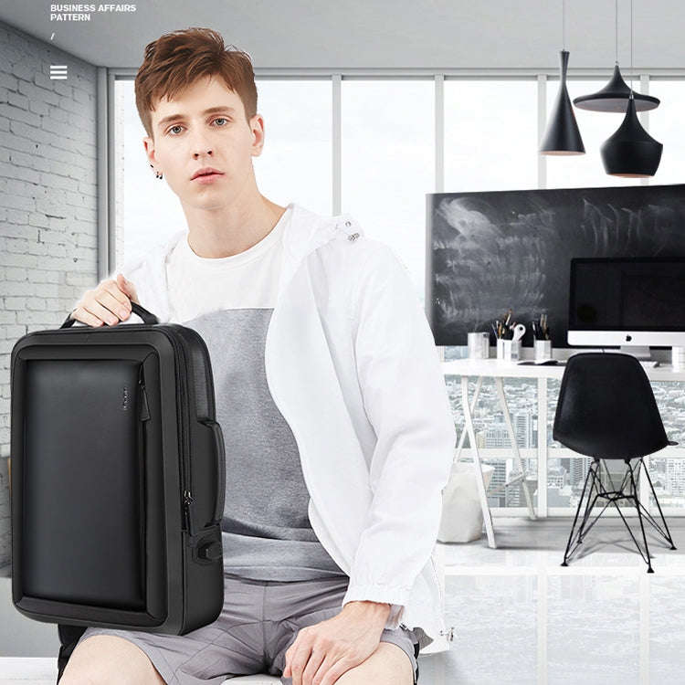 Bopai 751-006551 Large Capacity Business Casual Breathable Laptop Backpack with External USB Inte...