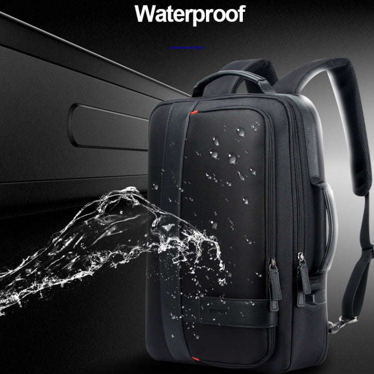 Bopai 751-006561 Large Capacity Business Casual Breathable Laptop Backpack with External USB Inte...