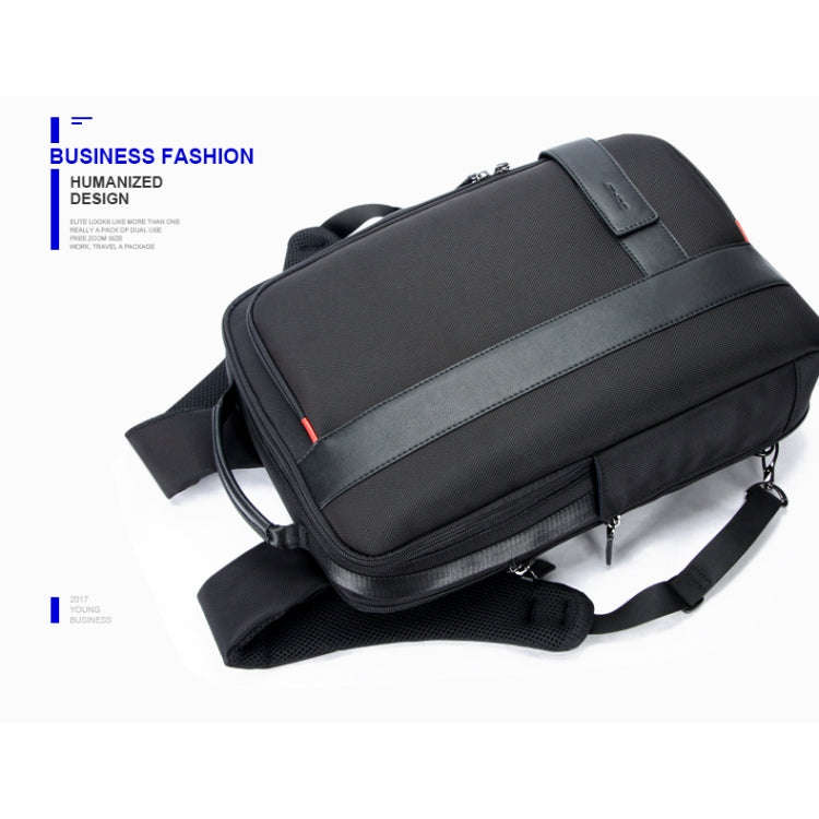 Bopai 751-006561 Large Capacity Business Casual Breathable Laptop Backpack with External USB Inte...