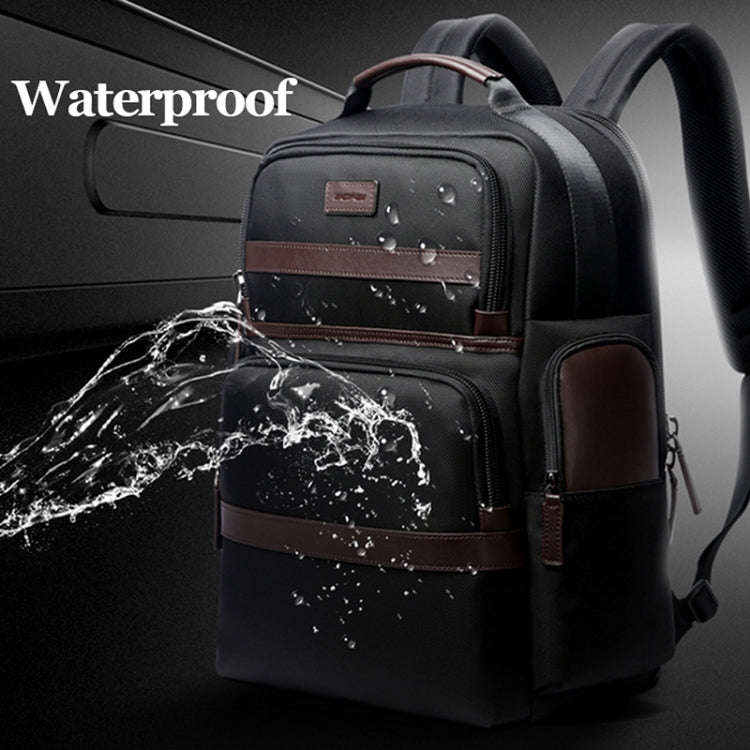Bopai 751-007301 Business Anti-theft Waterproof Large Capacity Double Shoulder Bag,with USB Charg...