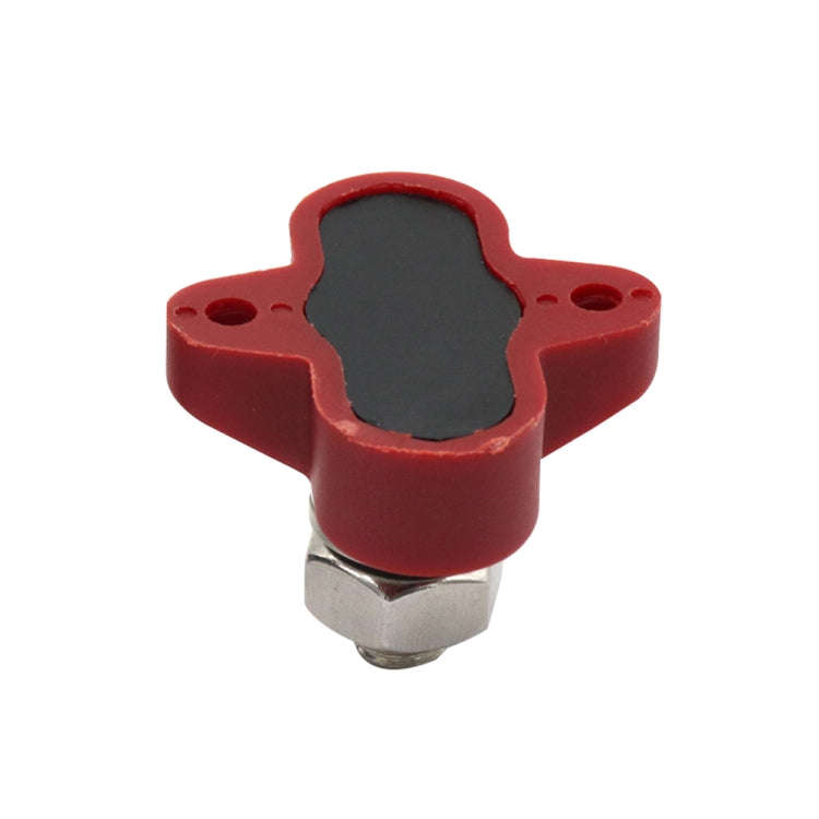 Single Heavy-Duty Terminal Studs Red M10 Bus Bar for Car / RV / Boat