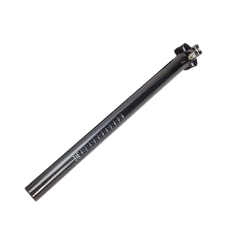 TOSEEK 3K Carbon Fiber Mountain Bike Road Bike Bicycle Seat Tube Seatpost Seat Fitting Seat Pole ...