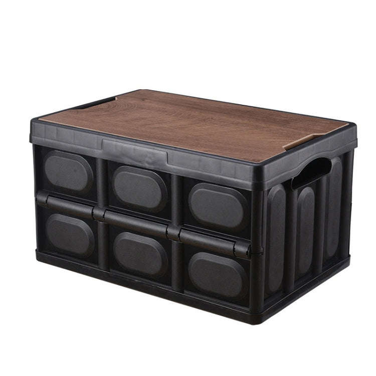 AOTU AT6916 30L Outdoor Multi-function Folding Car Storage Box(Black)