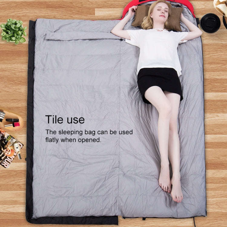Outdoor Camping Sleeping Bag Splicing Indoor Cotton Sleeping Bed, Size: 210x80cm, Weight: 1.6kg (...