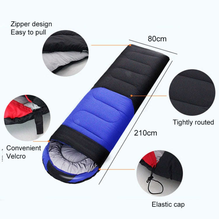 Outdoor Camping Sleeping Bag Splicing Indoor Cotton Sleeping Bed, Size: 210x80cm, Weight: 1.6kg (...