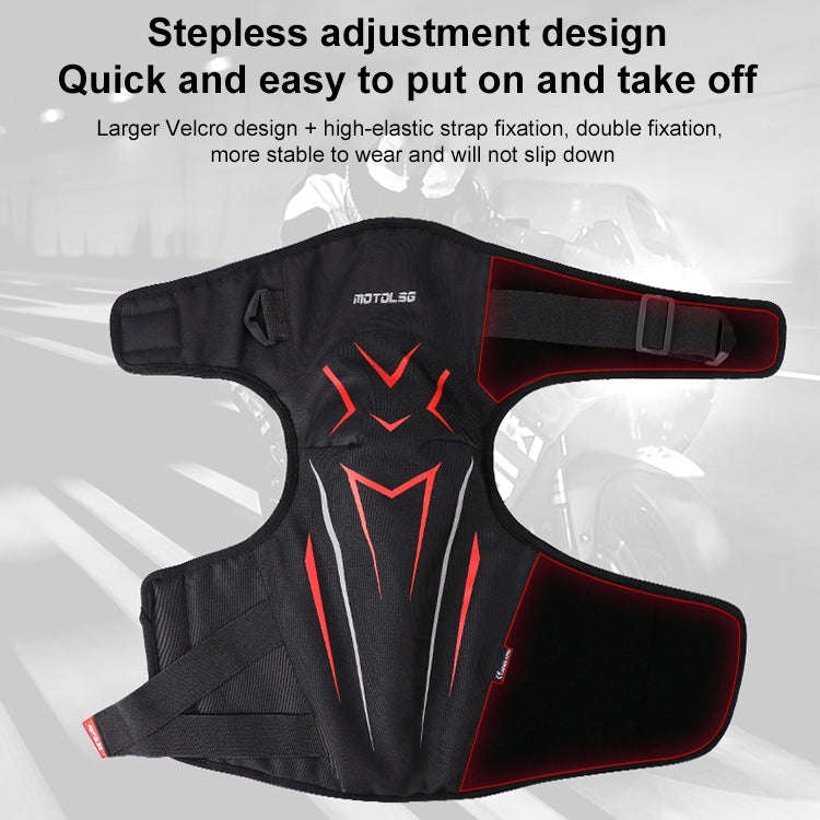 MOTOLSG 2 in 1 Knee Pads Motorcycle Bicycle Riding Warm Fleece Soft Protective Gear with CE Prote...