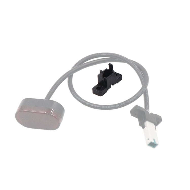 For Xiaomi M365 / M187 Electric Scooter Rear Brake Light Tail Light Connection Fixing Parts(Black)