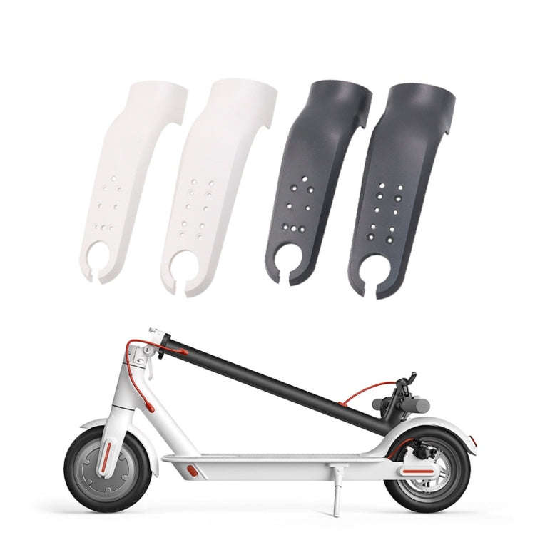 For Xiaomi M365 Electric Scooter Front Fork Left Right Plastic Replacement Parts(Black)