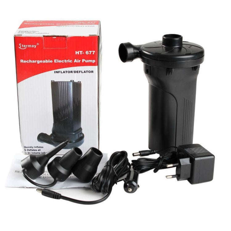 HT-677 Inflatable Rowing Boat Air Inflatable Mat High Energy Storage Electric Inflatable Pump