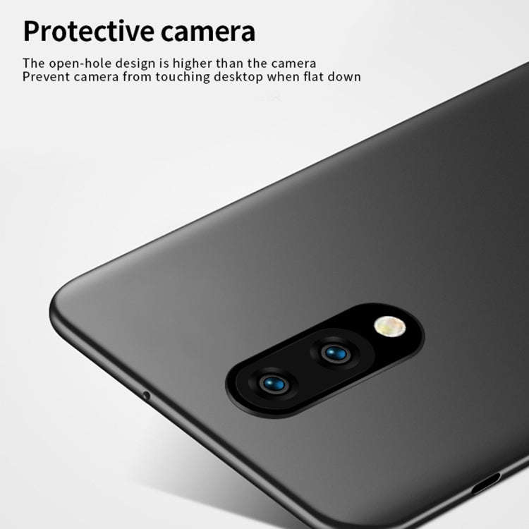 MOFI Frosted PC Ultra-thin Hard Case for OnePlus 7 (Gold)