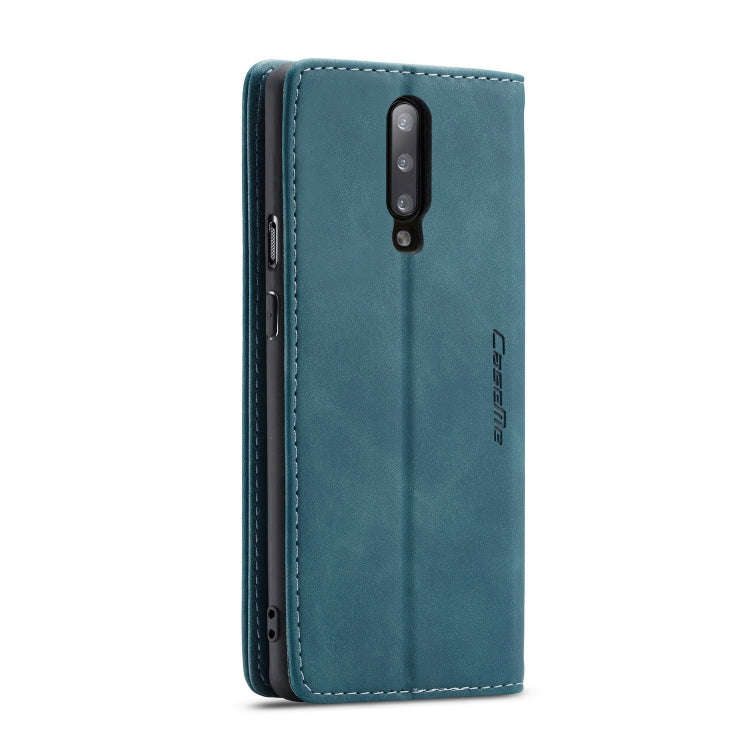 CaseMe-013 Multifunctional Retro Frosted Horizontal Flip Leather Case for OnePlus 7 Pro, with Car...