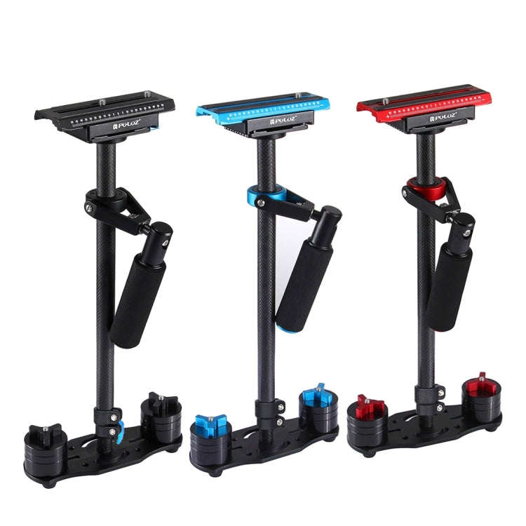 PULUZ 38.5-61cm Carbon Fibre Handheld Stabilizer for DSLR & DV Digital Video & Cameras, Load Rang...