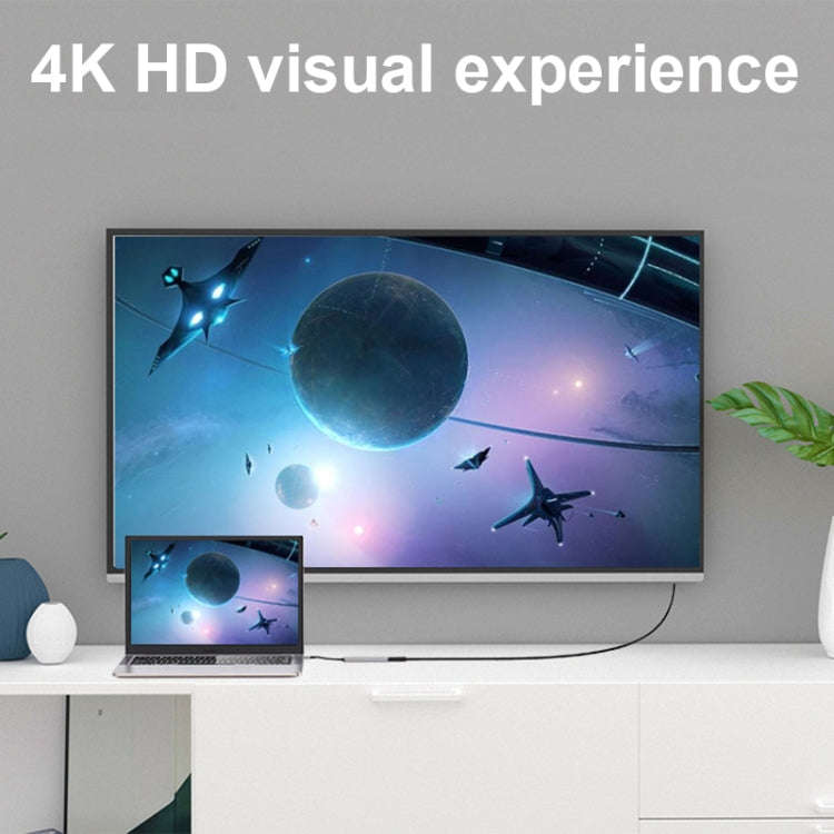 5 in 1 USB-C / Type-C to 4K HDMI + SD / TF Card Slot + USB 2.0 + USB 3.0 Multifunctional Docking ...