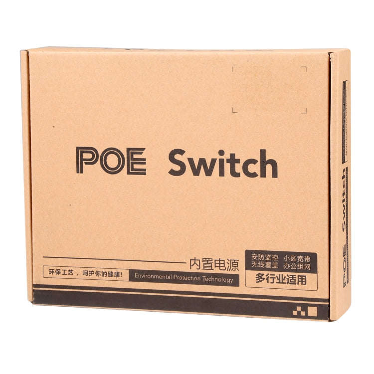 8 Ports 10/100Mbps POE Switch IEEE802.3af Power Over Ethernet Network Switch for IP Camera VoIP P...
