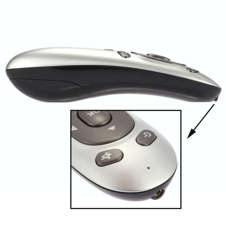 PR-07 2.4G Multifunctional 6-axis Gyro PC Wireless Presenter Remote Control PPT Presentation Air ...