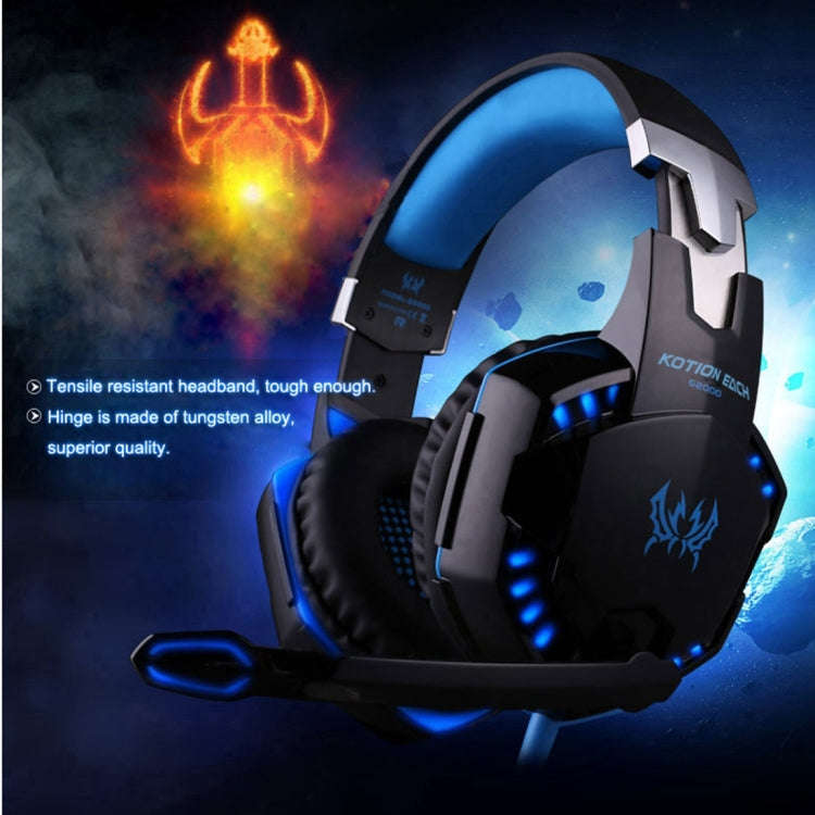 KOTION EACH G2000 Over-ear Game Gaming Headphone Headset Earphone Headband with Mic Stereo Bass L...