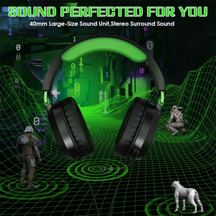 KOTION EACH G3100 Stereo Bass Gaming Headset with Omni-directional Mic,Cable Length: 1.7m(Black+G...