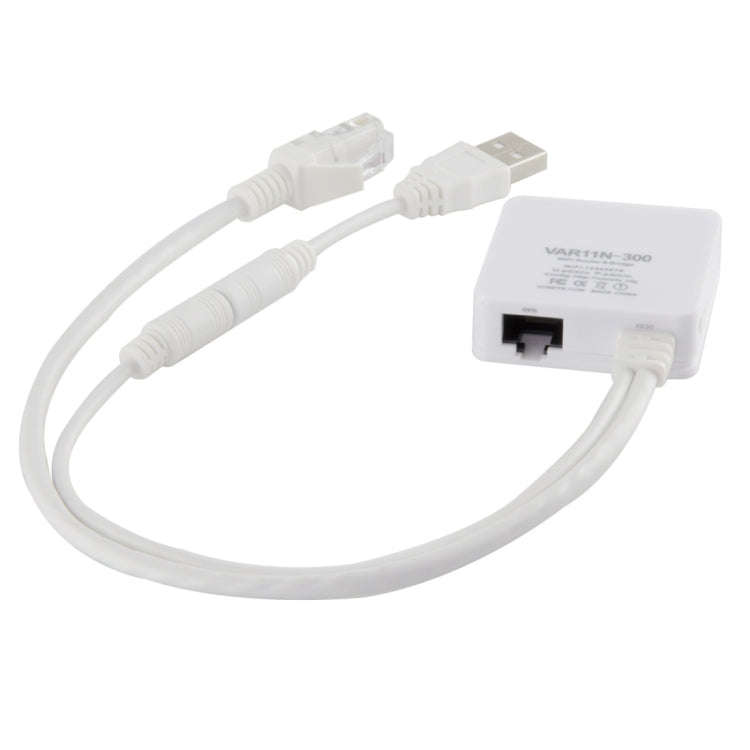 VONETS VAR11N-300 Mini 300Mbps WiFi Repeater & Router & Bridge, Support 802.11N(White)