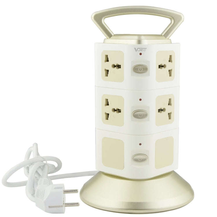 VONETS WiFi-SB-L3 3 Layers with 8 Outlets + 2 USB Ports + RJ45 Port 300Mbps WiFi Repeater Smart P...