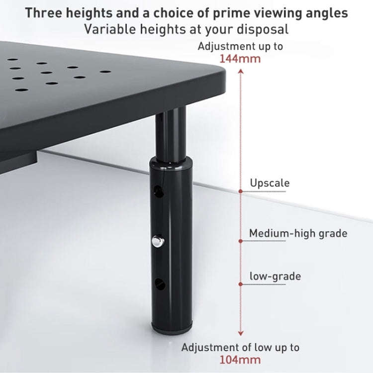 Lenovo ThinkPad GM200 Laptop Stand Monitor Elevated Stand with Phone Holder & Storage Basket