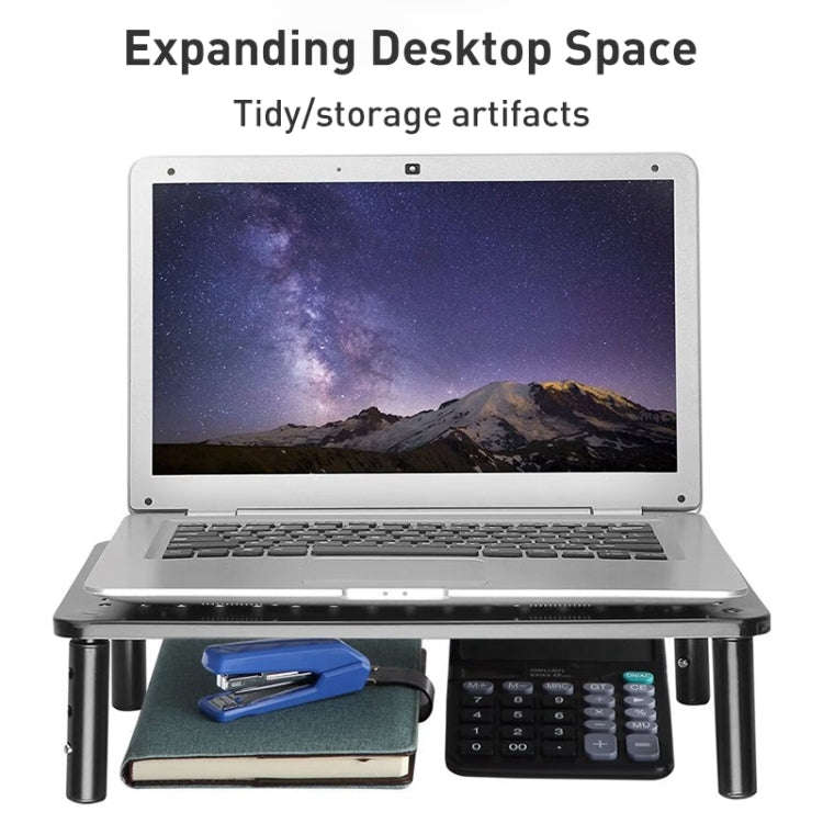 Lenovo ThinkPad GM200 Laptop Stand Monitor Elevated Stand with Phone Holder & Storage Basket