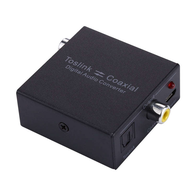 NK-Q7 Tendak Optical SPDIF Toslink to Coaxial / Coaxial to Optical SPDIF Toslink Bi-directional S...