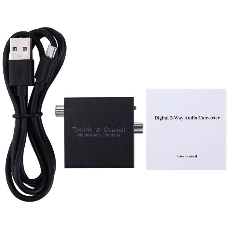 NK-Q7 Tendak Optical SPDIF Toslink to Coaxial / Coaxial to Optical SPDIF Toslink Bi-directional S...