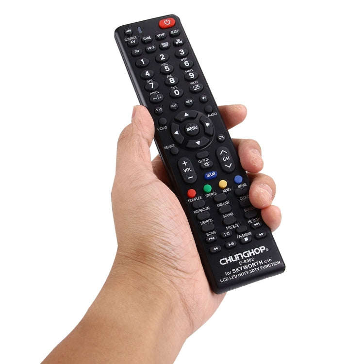CHUNGHOP E-S902 Universal Remote Controller for SKYWORTH LED TV / LCD TV / HDTV / 3DTV
