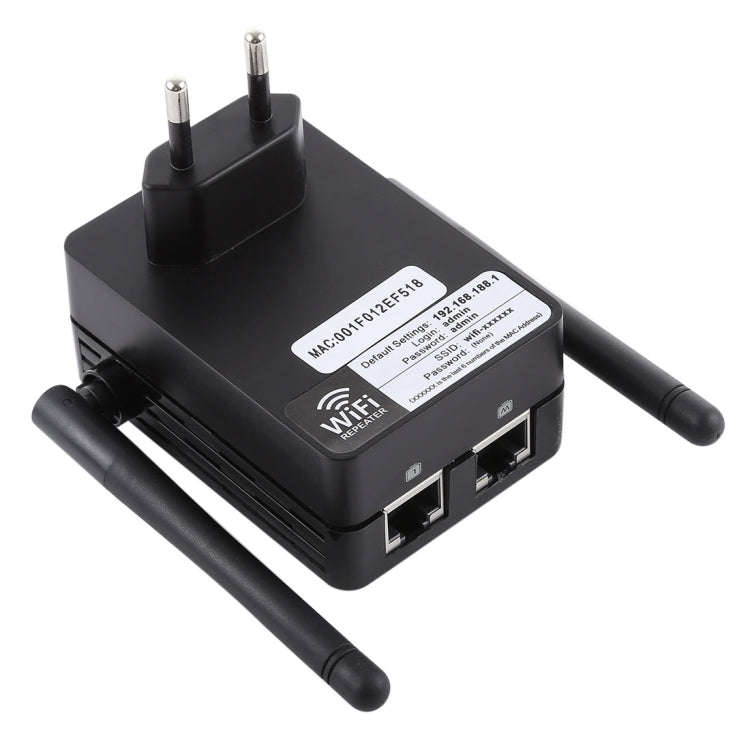 300Mbps Wireless-N Range Extender WiFi Repeater Signal Booster Network Router with 2 External Ant...