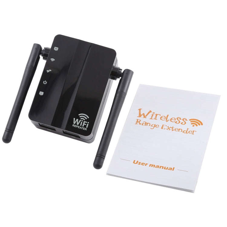 300Mbps Wireless-N Range Extender WiFi Repeater Signal Booster Network Router with 2 External Ant...