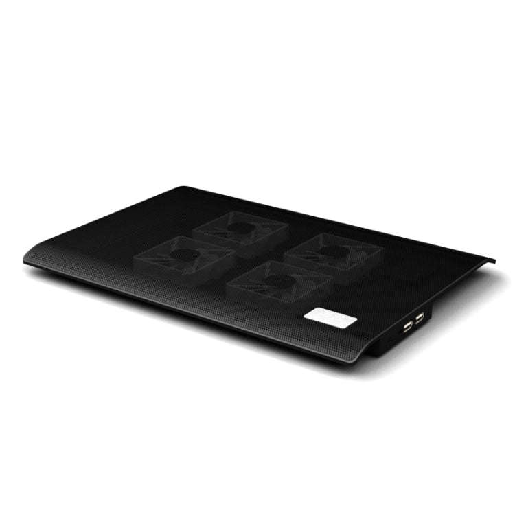 NUOXI L112A Four Fans Adjustable Speed Silent Notebook Computer Cooling Base USB Cooler Pad with ...