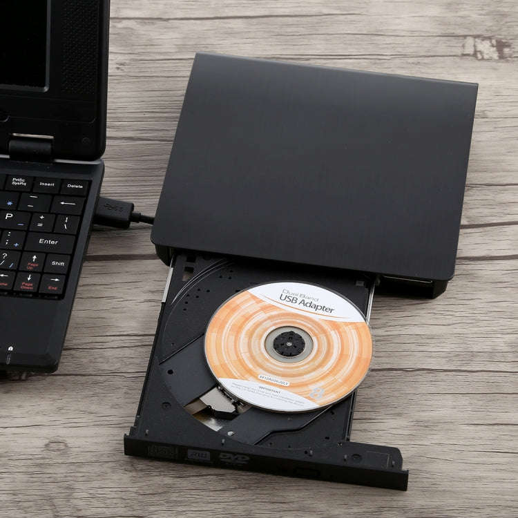 Brushed Texture USB 3.0 POP-UP Mobile External DVD-Rw DVD / CD Rewritable Drive External ODD & HD...