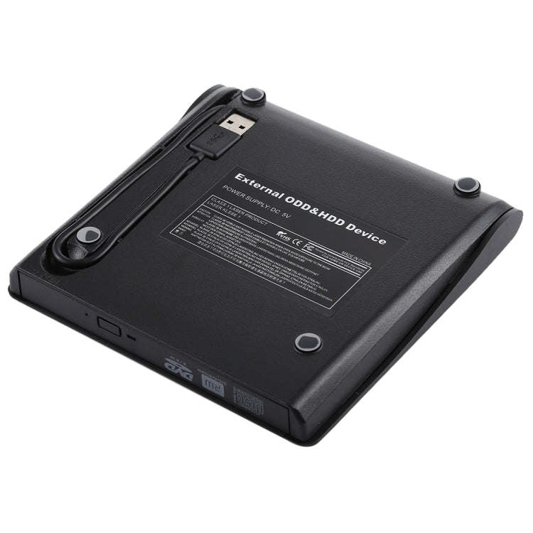 Brushed Texture USB 3.0 POP-UP Mobile External DVD-Rw DVD / CD Rewritable Drive External ODD & HD...