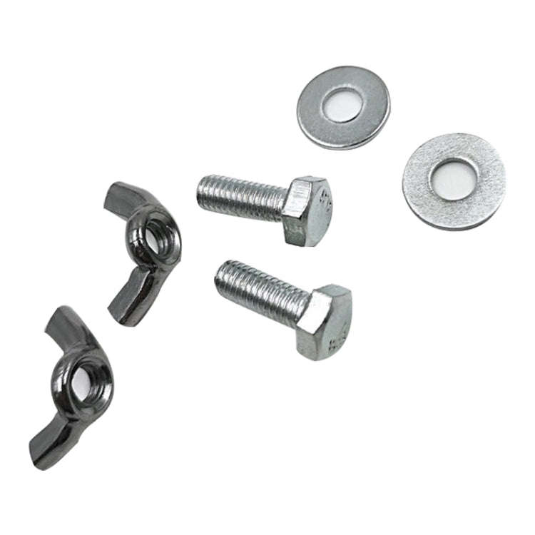 Computer Mainframe Host Adjustable Bracket  with Wheel, Size: S(Black)