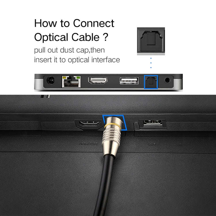 20m OD6.0mm Nickel Plated Metal Head Toslink Male to Male Digital Optical Audio Cable