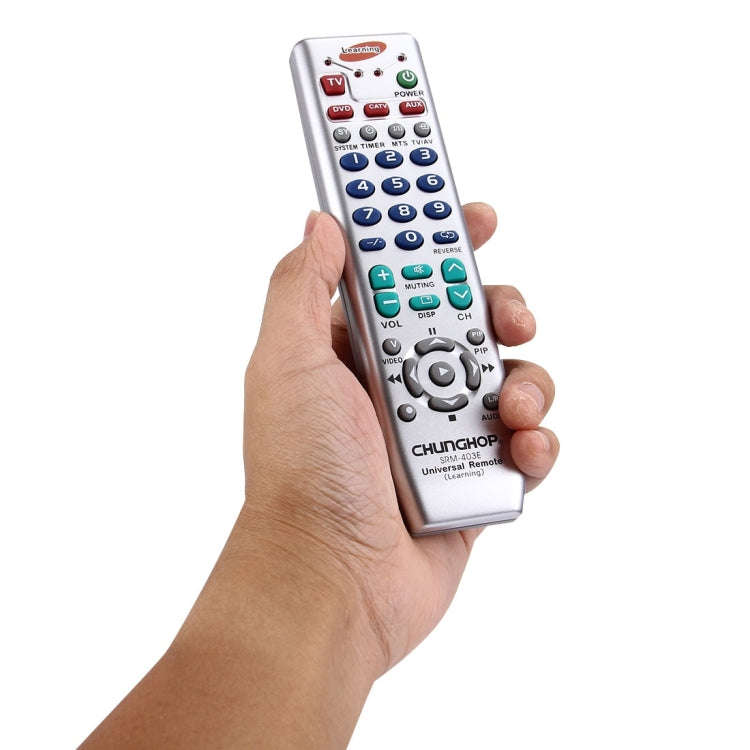 CHUNGHOP SRM-403E Universal Intelligent Learning-Type Remote Control for TV VCR SAT CBL HIFI DVD ...
