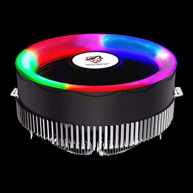 3 Pin Computer Components Chassis Fan Host Silent Cooling Fan with RGB Color Light for Intel: 177...