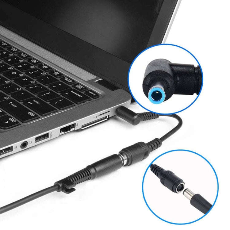 4.5 x 3.0mm Bent Male to 5.5 x 2.1mm Female Interfaces Power Adapter Cable for Laptop Notebook, L...