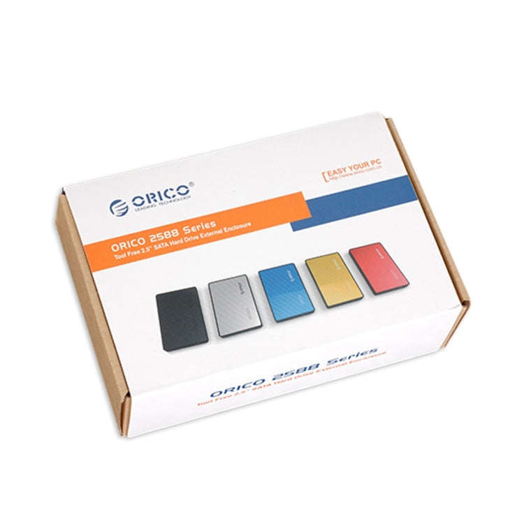 ORICO 2588US3 USB3.0 External Hard Disk Box Storage Case for 2.5 inch SATA HDD / SSD 9.5mm Laptop...